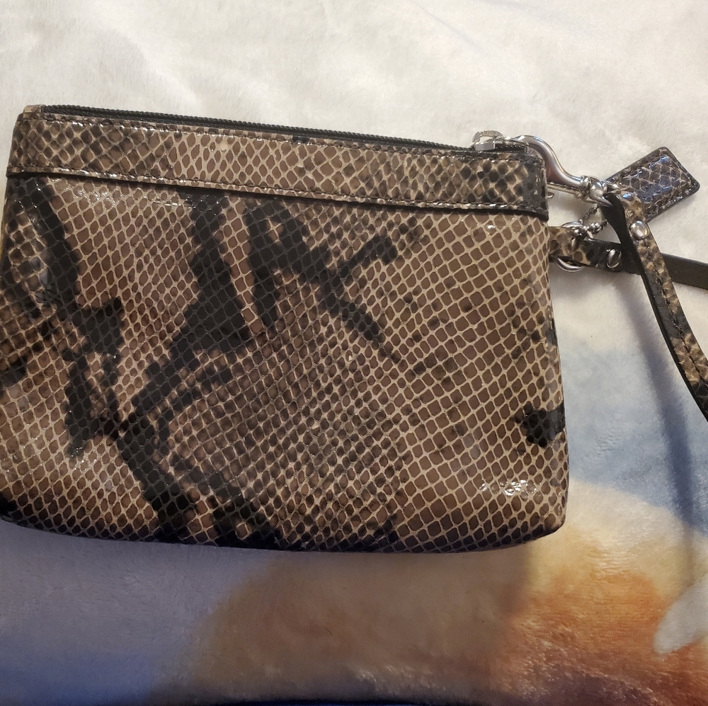Coach Python Wristlet - image 2